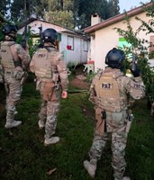 PRF participa de operação do GAECO contra facção criminosa em SC