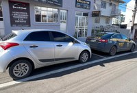 Carro roubado no PR é recuperado na BR-282 em Lages