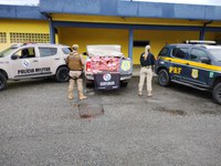PRF e Polícia Militar apreendem 290 quilos de maconha durante ação conjunta em Joinville