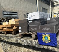 PRF localiza 272 garrafas de vinhos argentinos importados irregularmente na BR-101 em Itajaí
