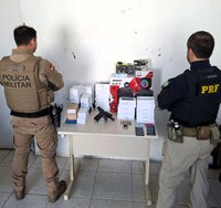 Celulares furtados de loja na Serra são recuperados na grande Florianópolis