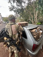 PRF recupera parte de carga de carne roubada após perseguição no Meio-Oeste