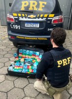 Mulher que viajava por aplicativo de carona é presa com maconha na BR-101 em Tubarão