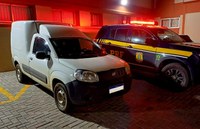 PRF recupera na serra catarinense veículo furtado que circulava com placas clonadas