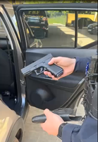 PRF apreende vinhos importados e simulacro de pistola na BR-116