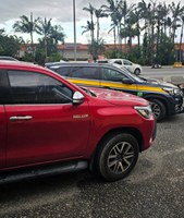 Picape argentina furtada há cinco dias é recuperada em Joinville