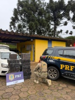 PRF apreende quase 300 quilos de maconha em Chapecó