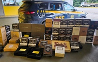 Fiscalização na BR-101 apreende quase 300 garrafas de vinho argentino importados irregularmente