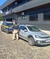 Picape roubada em Minas Gerais é recuperada na BR-470