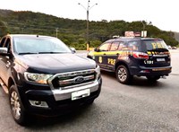 PRF recupera veículo horas depois de ser roubado na BR 101 em Itapema