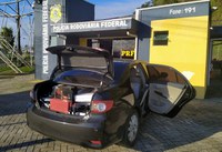 PRF apreende vinhos importados irregularmente na BR 101 em Itajaí