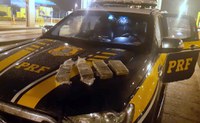 PRF apreende maconha em veículo de aplicativo na BR 116 em Rio Negro/PR