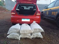 Casal é preso com 119 quilos de maconha em Nova Itaberaba