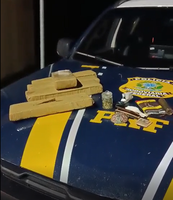 Homem é preso com quase 4 quilos de maconha na BR-282 em Lages