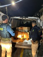 Noite de grandes apreensões: PRF intercepta drogas e bate recorde em Santa Catarina