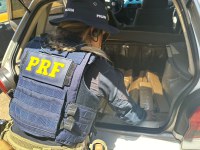PRF intercepta comboio que transportava 120 quilos de maconha