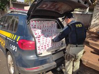 PRF apreende 7 mil maços de cigarro na região de São José do Rio Preto