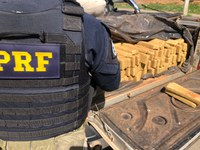 PRF apreende  900 kg de maconha em 1.175 tabletes em SP