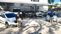 Ação coordenada da PRF e da PM desarticula quadrilha de roubo de cargas na via Dutra