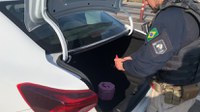 Na via Dutra, em Jacareí, PRF intercepta envio de droga sintética para o Rio de Janeiro.