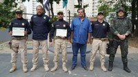 Policiais Rodoviários Federais participam de curso de identificação e manejo de animais silvestres promovido pela Polícia Militar de São Paulo/SP