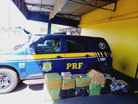 PRF apreende 275 Kg de maconha em Ourinhos/SP