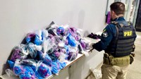 PRF apreende 7.500 pedras de crack na Dutra prontas para venda