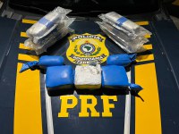 PRF apreende haxixe em Barra do Turvo/SP