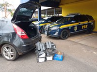 PRF apreende mais uma grande quantidade de drogas em menos de 12h em São Paulo