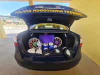 PRF apreende material para confecção de cerol na Fernão Dias
