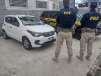 PRF recupera veículo na Via Dutra