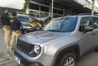 PRF recupera veículo na Via Dutra