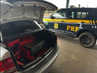 PRF apreende 160kg de maconha em Guapiaçu/SP