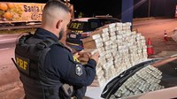 PRF apreende mais de 100 kg de cocaína na Rodovia Presidente Dutra