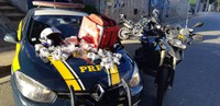 Delivery do tráfico: PRF prende motoboy que entregava drogas em domicílio