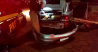 Dupla de traficantes foge da PRF, bate o carro, e é presa em Ourinhos/SP