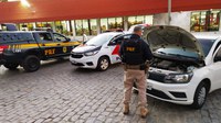 Outro carro clonado é recuperado pela PRF