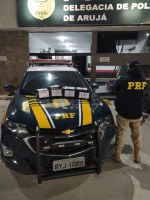 PRF apreende 15kg de cocaína na Dutra