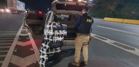 PRF apreende 175Kg de maconha na Rodovia Fernão Dias