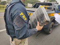 PRF apreende 50 quilos de maconha em carga de farinha na BR 153