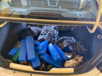 PRF apreende 61 quilos de maconha em Ourinhos-SP