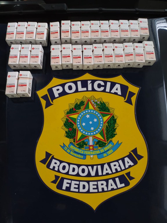 Anabolizantes apreendidos