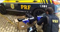 PRF apreende mais de 500 peças de roupas íntimas de marcas famosas falsificadas