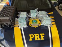 PRF apreende R$ 1 milhão em dinheiro na Dutra