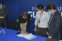 PRF e Prefeitura de Guarulhos assinam Acordo de Cooperação Técnica