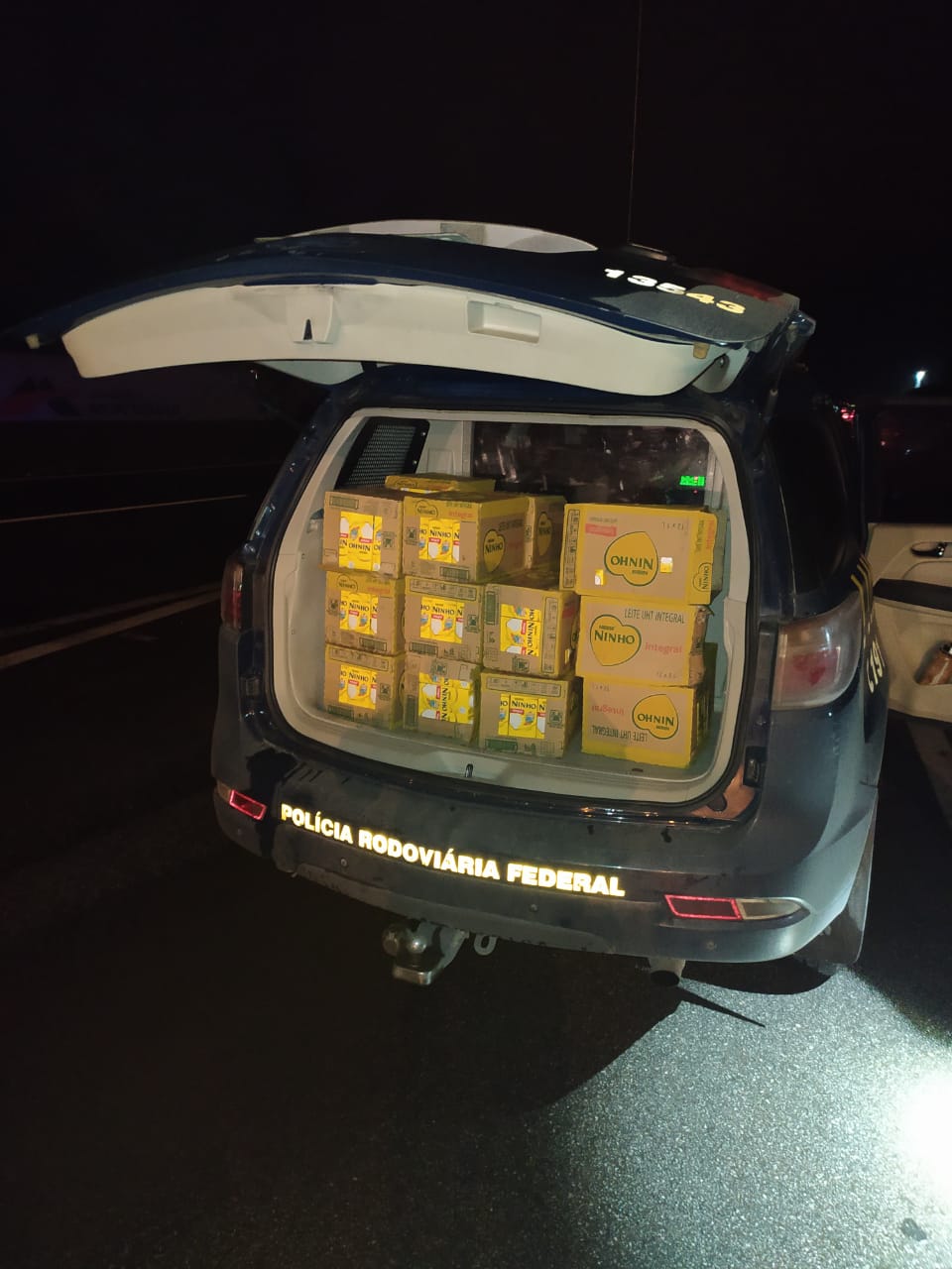 PRF evita saque de carga de leite na Régis Bitencourt