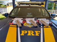 PRF intercepta transporte de carregadores de Fuzil