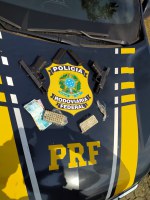 PRF prende homem com duas pistolas e munições na Dutra em Lavrinhas/SP
