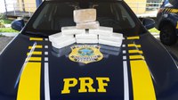 PRF prende homem que transportava 10,7 kg de crack