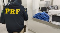 PRF prende passageiro de ônibus que levava maconha para Minas Gerais